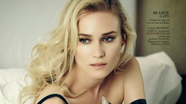 Даян Крюгер – отново романтична и много женствена