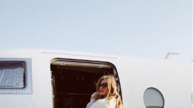 Роузи Хънтингтън-Уайтли показа сина си