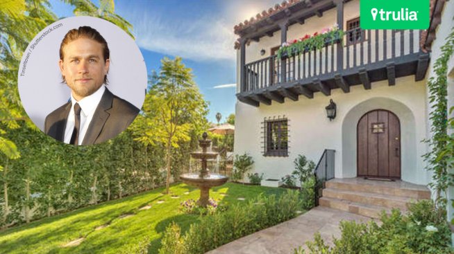 В дом за 2,7 млн. долара: Къщата на Чарли Хънам в Ел Ей