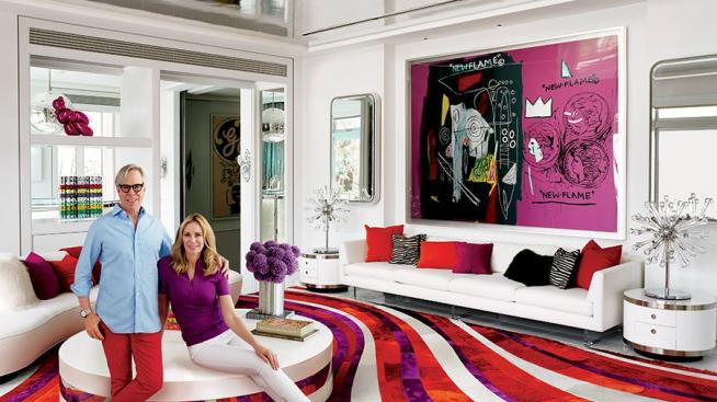 В колоритния дом на Томи Хилфигър