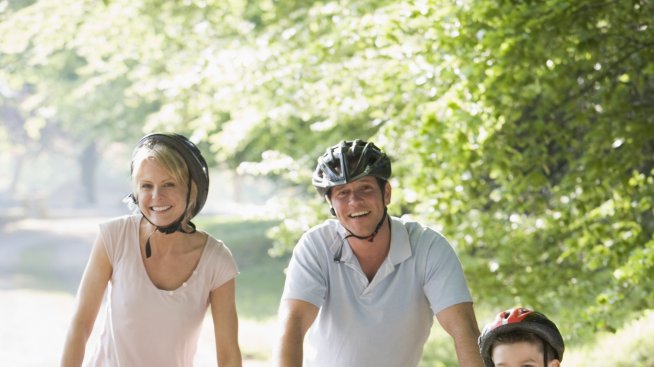 Карането на колело като лек за мигрената