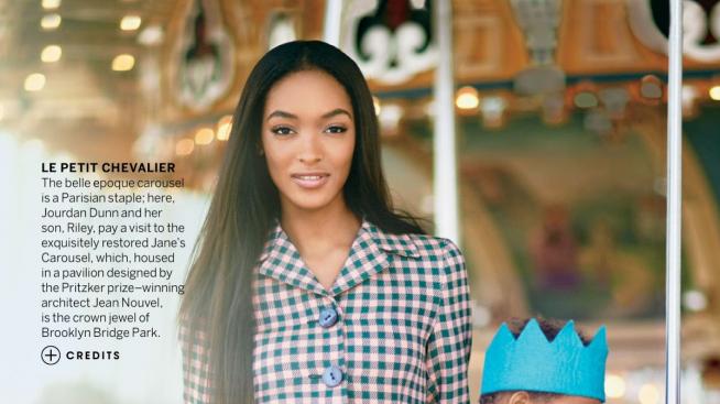 Известни модели позират с децата си