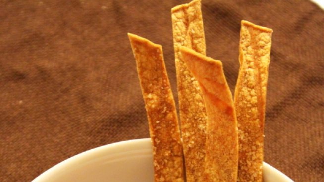 Вегетарианска супа с тортиля