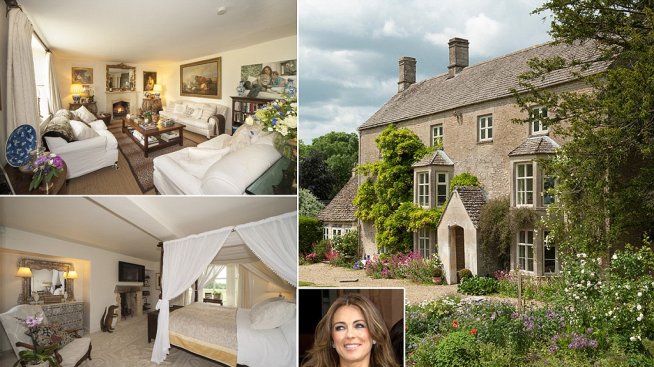 Вижте селското имение на Лиз Хърли