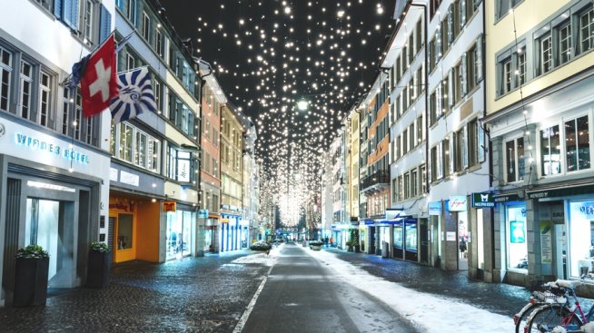 Зимна приказка в Цюрих