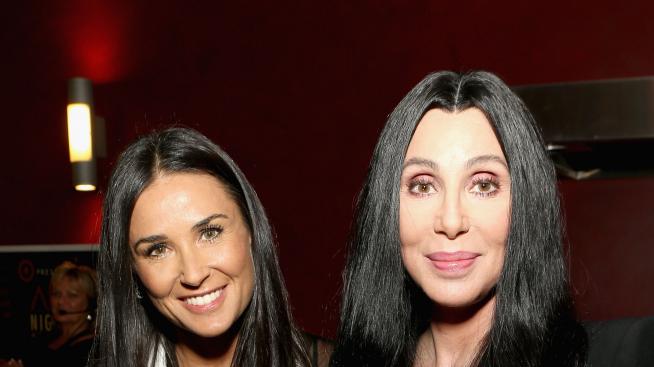 Деми Мур показа, че е превъзмогнала проблемите си