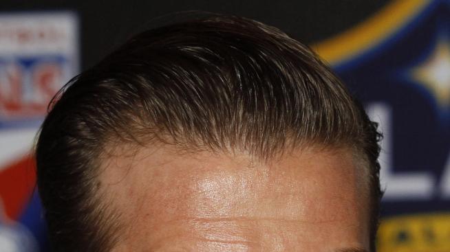 Дейвид Бекъм засрамен от голото си тяло