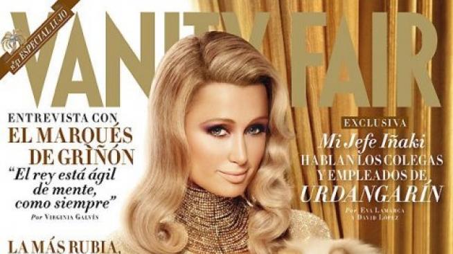Vanity Fair позлати Парис Хилтън