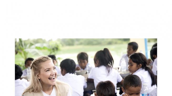 Кейт Хъдсън ще се бори за намаляване на световния глад