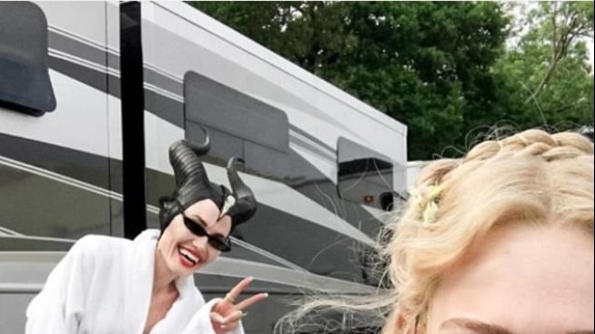 На снимачната площадка с Анджелина Джоли и Ел Фанинг