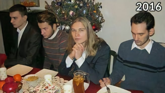 Традицията на група приятели: Един кадър – машина на времето!