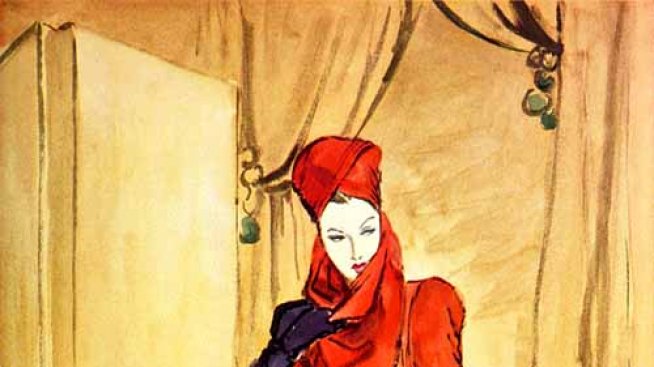 Винтидж вдъхновение: модните илюстрации на Карл „Ерик“ Ериксън