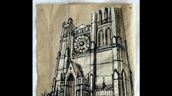 Изкуство върху салфетка