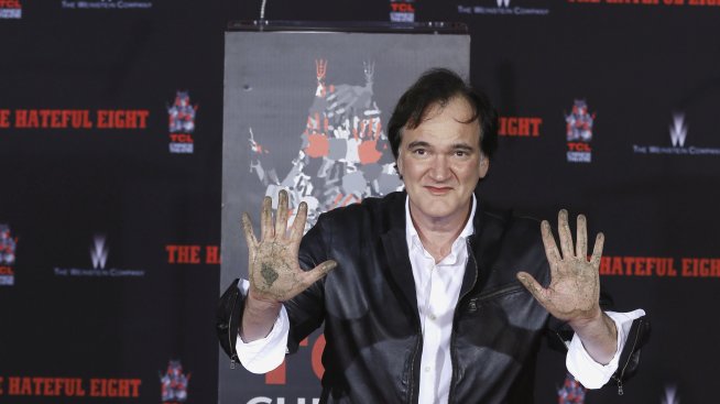 Тарантино остави отпечатък пред Китайския театър