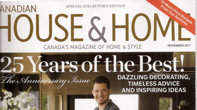 В елегантния дом на Майкъл Бубле