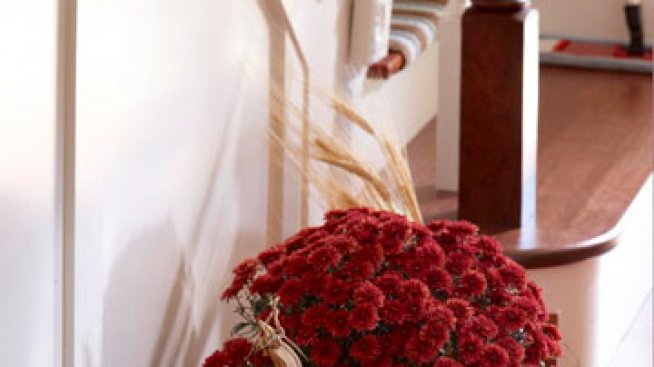 Есенна декорация с материали от природата