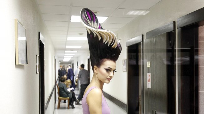 Прически и половина