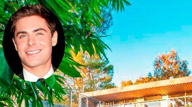 Зак Ефрон се разделя с ергенското си жилище в Холивуд хилс