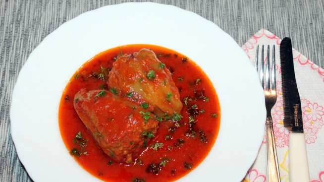 Пълнени чушки с кайма и киноа