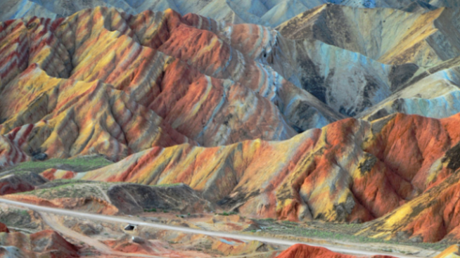 Планини, излезли изпод четката на велик художник