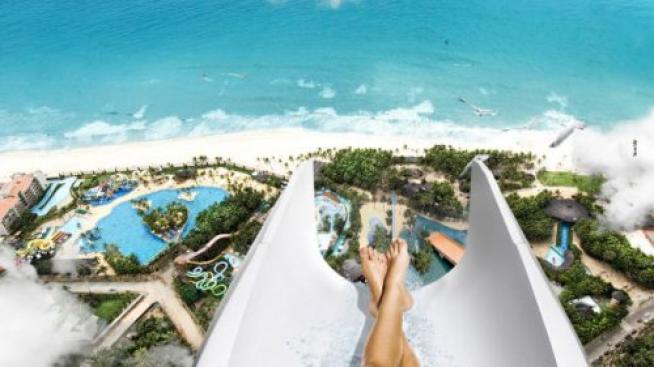 Най-високата водна пързалка в света