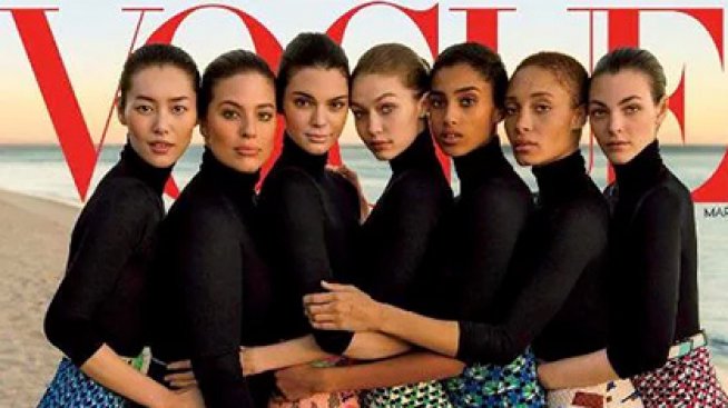 Обвиниха Vogue, че крие пищните форми на Ашли Греъм