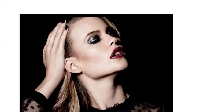 Бъдещата г-жа Адам Лавин влиза в мрачен образ