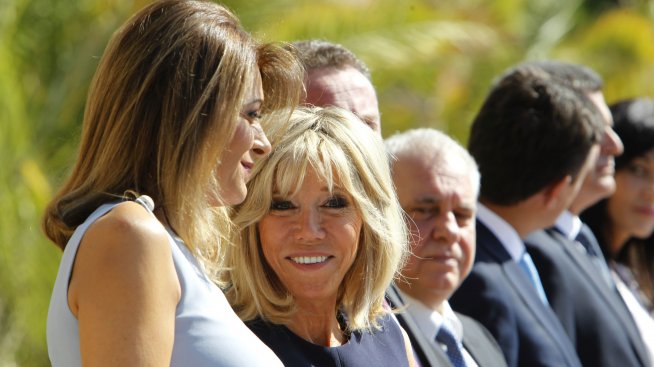 Дрескодът на Деси Радева и Брижит Макрон: Дипломация на пикник