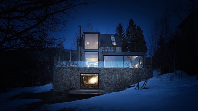 Страхотна планинска къща в Аспен