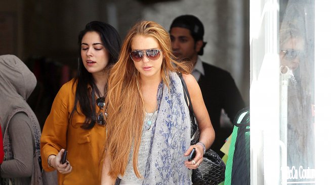 Бен Афлек посетил Линдзи в клиниката