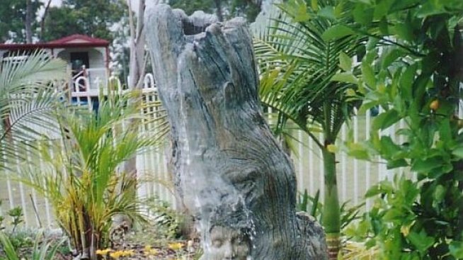 Скулптури от дърво радват любителите на природата