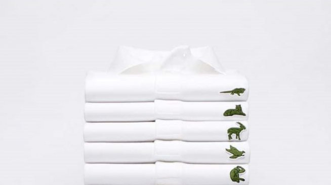 Lacoste промени логото си заради кауза