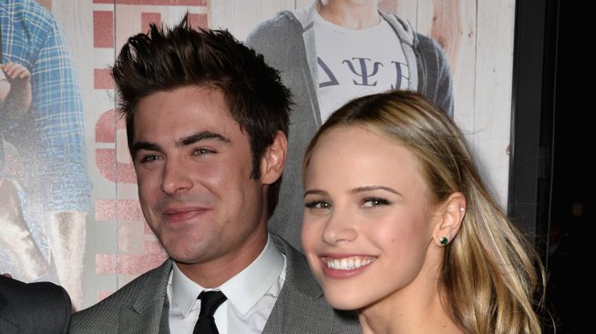 Зак Ефрон позира с новата си приятелка Халстън