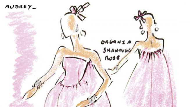 Одри Хепбърн в книга от Юбер дьо Живанши