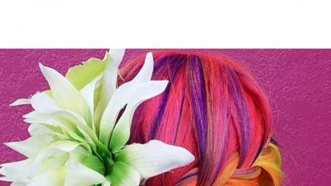 Лятна дъга в прическите