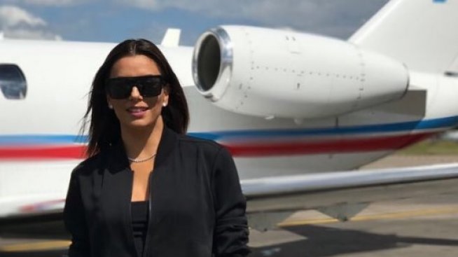 Лонгория мина спешно на диета. Потресена, че я мислят за бременна