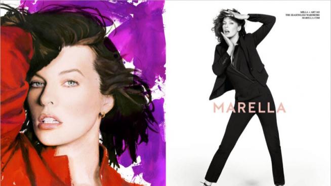 Последната арт сесия на Мила Йовович