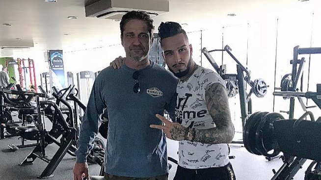 Джино и Джерард на спартански тренировки