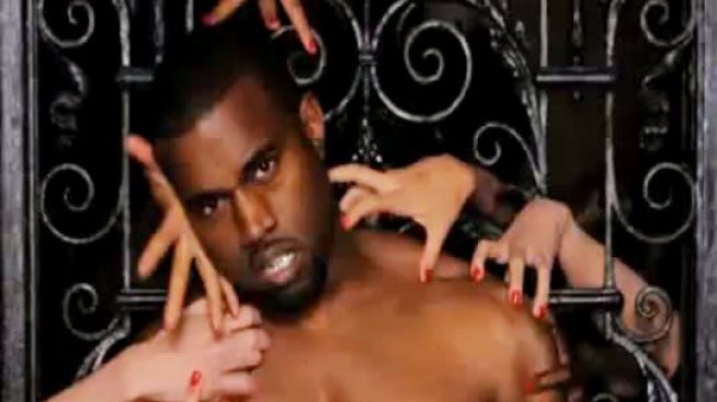 Изроди, трупове и вампири в забраненото видео на Кание Уест (видео)