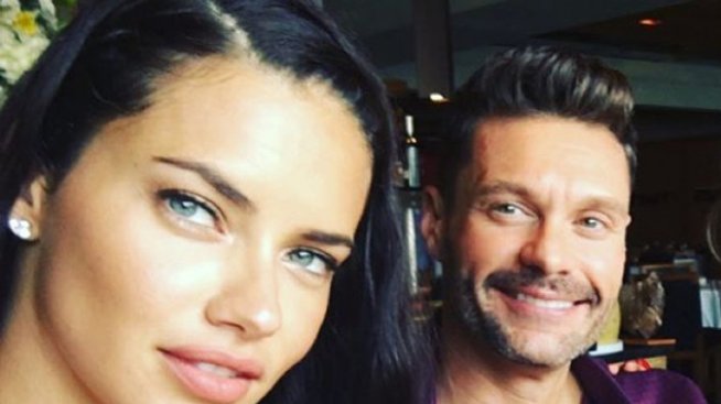 Адриана Лима в секси роман с Райън Сикрест