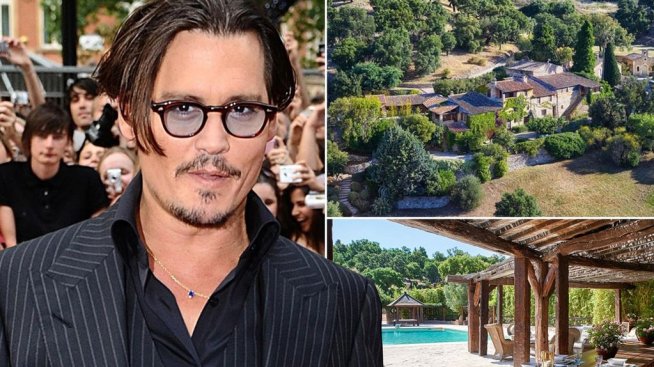 Джони Деп и Ванеса Паради продават френското си имение