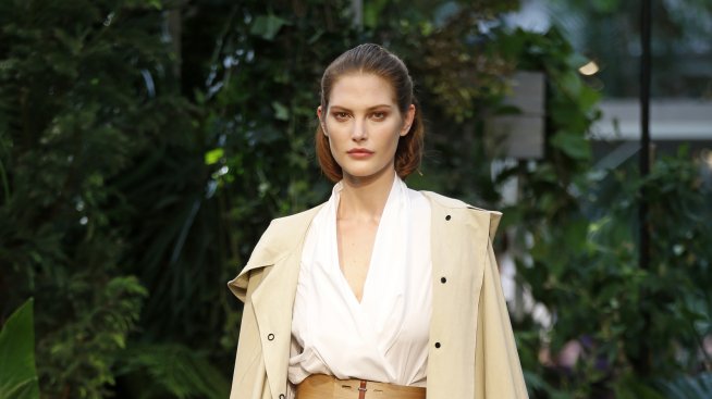 С пола-панталон през пролетта