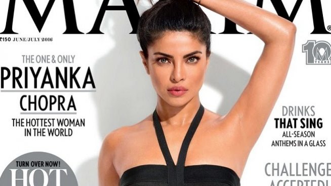 Maxim избели красивата индийка Приянка Чопра