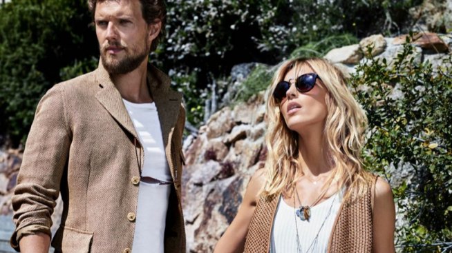 Аня Рубик на почивка с мъжа си