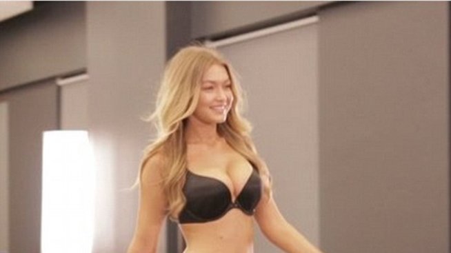 Джиджи Хадид омагьоса Victoria's Secret (Видео)
