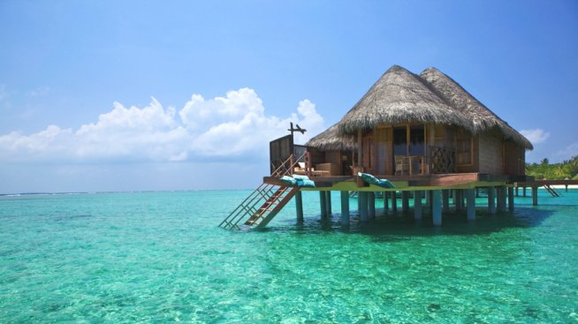 Корабокрушенски лукс на Малдивите