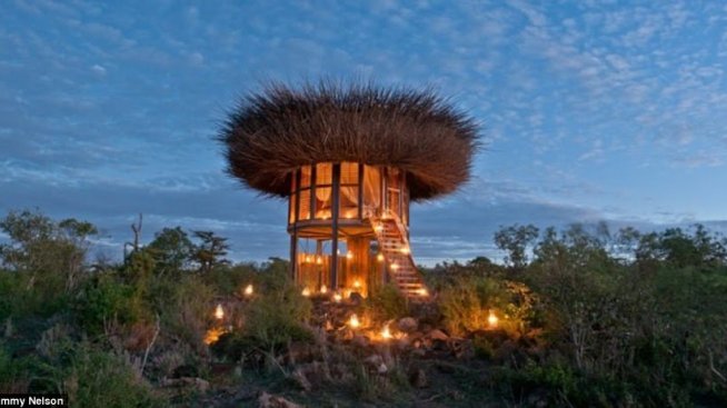 Като птиците: Луксозен сафари апартамент в Африка