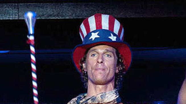 Матю Макконъхи се е пристрастил към стриптийза