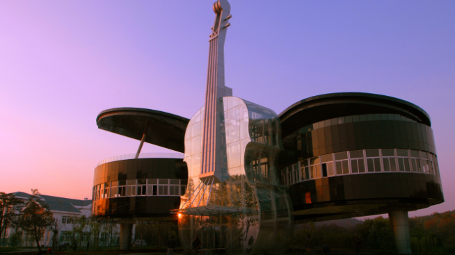 Китайското архитектурно чудо Piano House