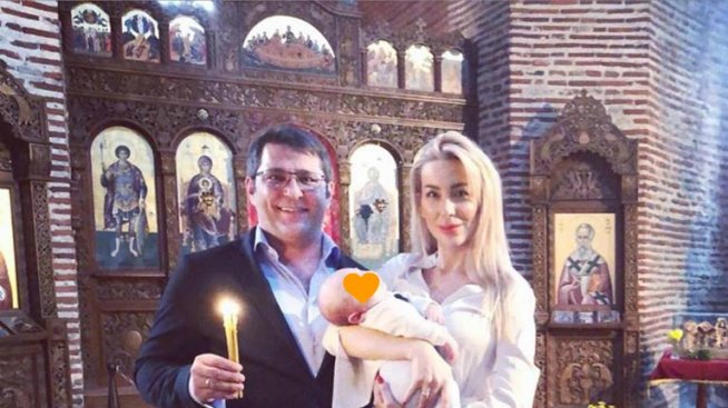 Антония Батинкова показа сина си